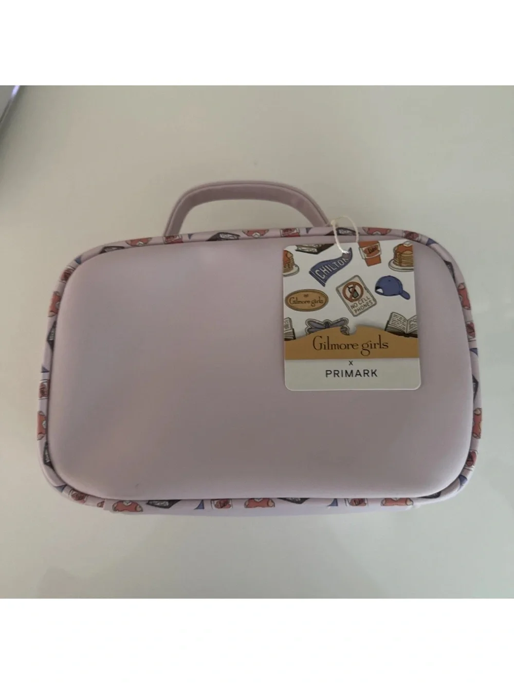 Gilmore Girls Pink Clear Cosmetic Bag